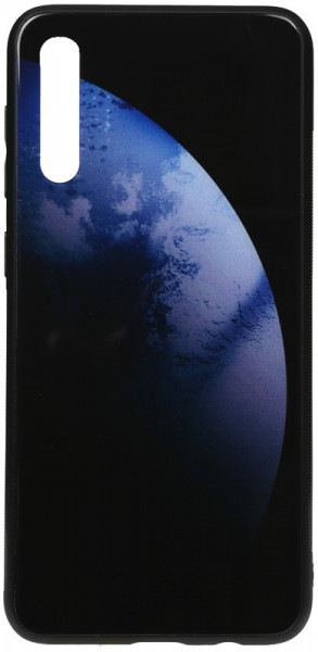 - Toto Print Glass Space Case Samsung Galaxy A30s/A50/A50s Dark Blue