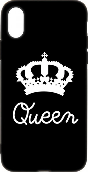 - Toto Cartoon Soft Silicone TPU Case Apple iPhone X/XS Queen Black