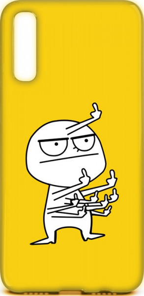 - TOTO Cartoon Soft Silicone TPU Case Samsung Galaxy A30s/A50/A50s FK 9 Yellow #I/S