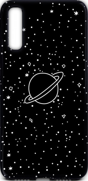 - TOTO Cartoon Soft Silicone TPU Case Samsung Galaxy A30s/A50/A50s Saturn Black #I/S