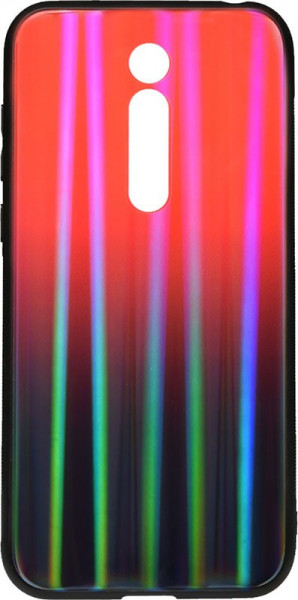 - Toto Aurora Print Glass Case Xiaomi Mi 9T/Mi 9T Pro/Redmi K20/K20 Pro Red