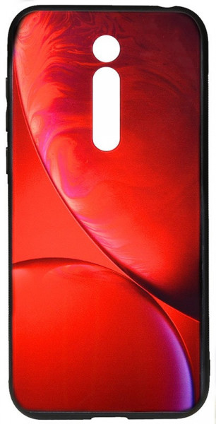 - Toto Print Glass Space Case Xiaomi Mi 9T/Mi 9T Pro/Redmi K20/K20 Pro Rubin Red