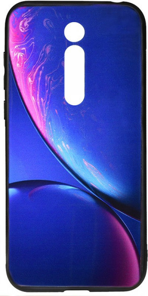 - Toto Print Glass Space Case Xiaomi Mi 9T/Mi 9T Pro/Redmi K20/K20 Pro Blue