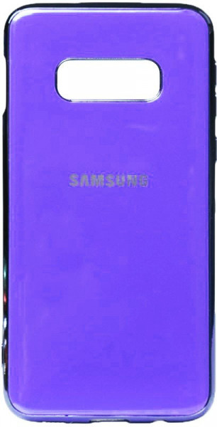 - TOTO Electroplate TPU Case Samsung Galaxy S10e Purple #I/S