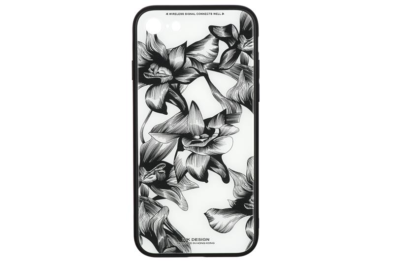   TPU WK WPC-061  iPhone 7 8 Flowers BK/WH (681920359869)