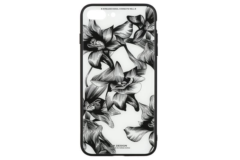   TPU WK WPC-061  iPhone 7 8 Plus Flowers BK/WH (681920359876)