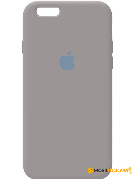 - Apple Silicone Case iPhone 6/6s Pebble Grey