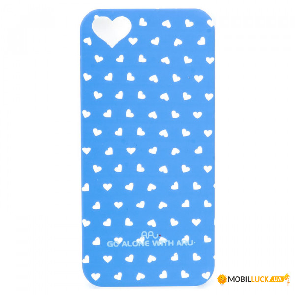  ARU iPhone 5/5S/5SE Hearts Blue