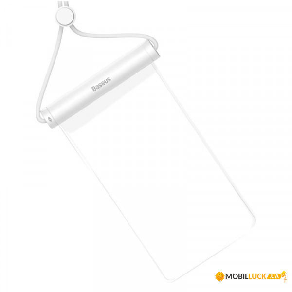   Baseus Cylinder Slide-cover Waterproof Bag White ACFSD-E02