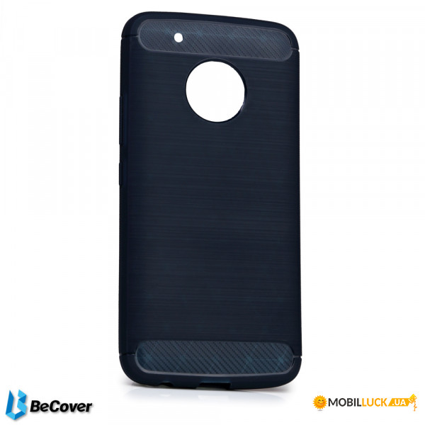  Carbon Series BeCover  Motorola Moto G5 Plus (XT1685) Deep Blue (701814)