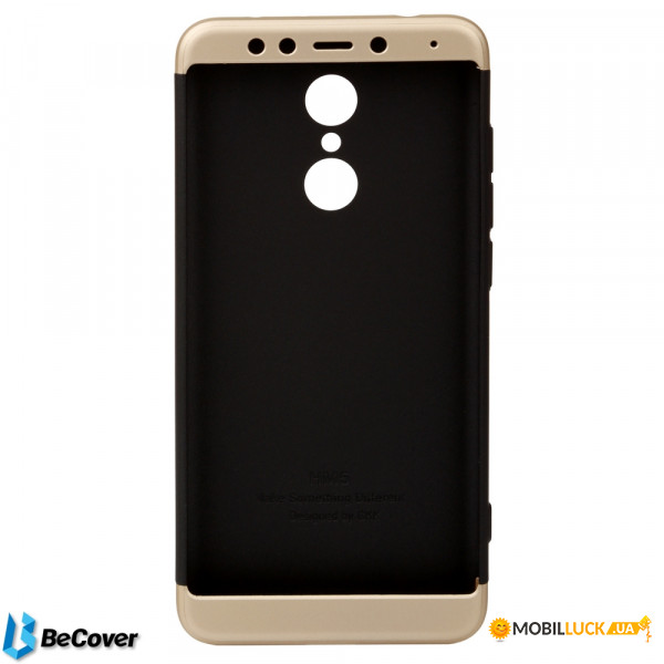  Super-protect Series BeCover Xiaomi Redmi 5 Black-Gold (701876)