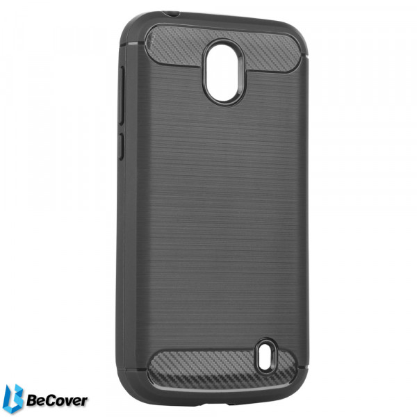  Carbon Series BeCover  Nokia 1 Gray (701983)