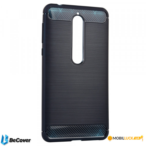  Carbon Series BeCover  Nokia 6.1 / 6 2018 Deep Blue (701985)