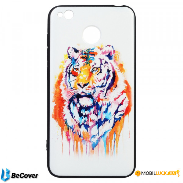  3D Print BeCover Xiaomi Redmi 4X Color Tiger (702014)