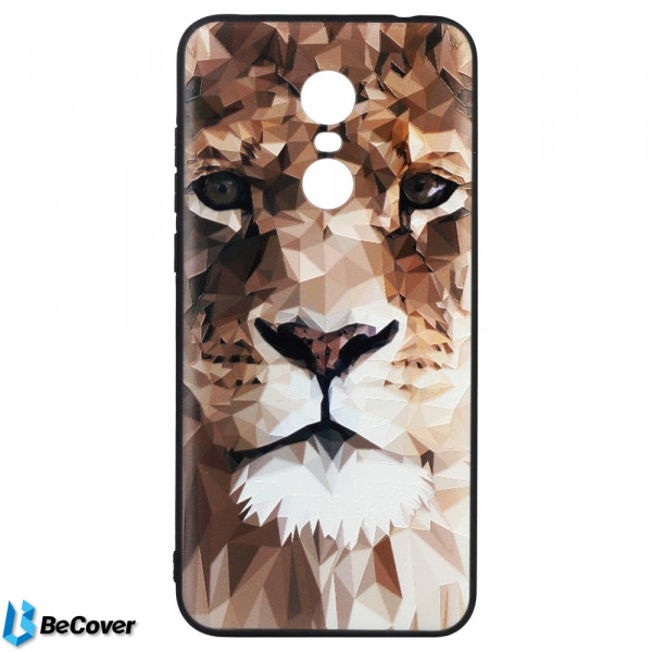  3D Print BeCover  Xiaomi Redmi 5 Plus Leopard (702087)