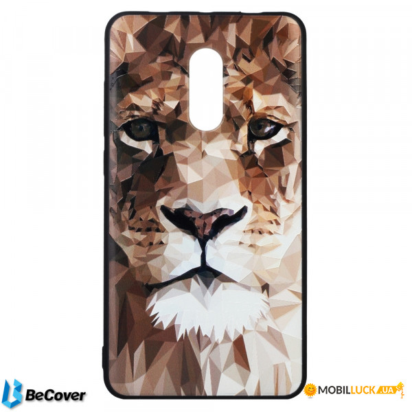  3D Print BeCover  Xiaomi Redmi Note 4X Leopard (702112)