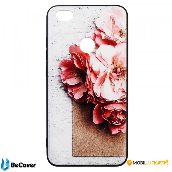  3D Print BeCover Xiaomi Redmi Note 5A Peonies (702128)