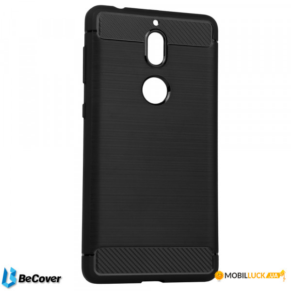  Carbon Series BeCover  Nokia 7 Black (702209)