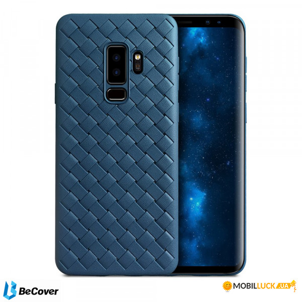  TPU Leather Case BeCover Samsung Galaxy S9 SM-G960 blue (702308)