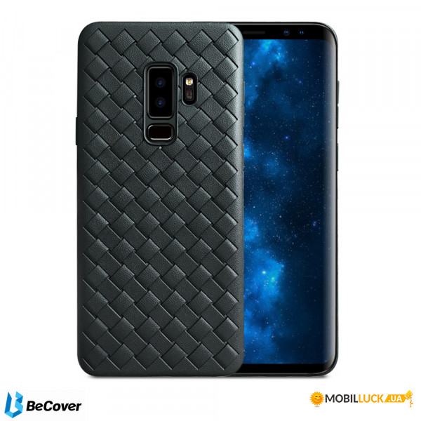  TPU Leather Case BeCover Samsung Galaxy S9+ SM-G965 black (702310)