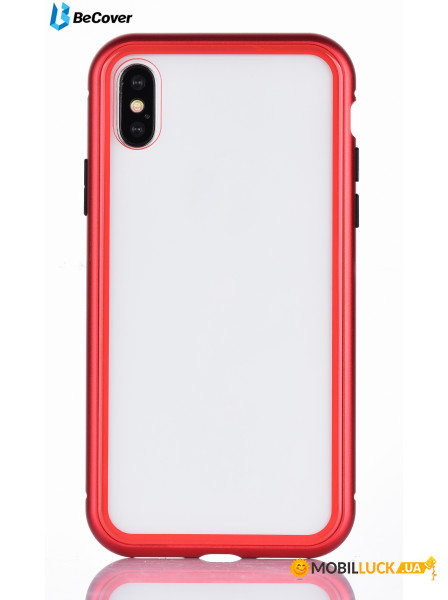  Magnetite Hardware BeCover  Apple iPhone X Red (702694)