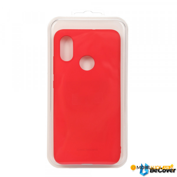  Matte Slim TPU BeCover Xiaomi Mi 8 Red (702706)