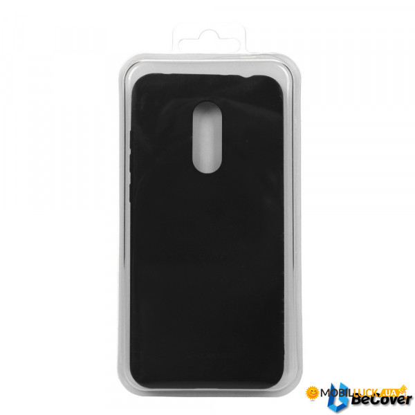  Matte Slim TPU BeCover  Xiaomi Redmi 5 Plus Black (702725)