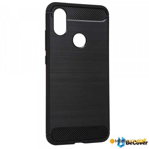  Carbon Series BeCover Xiaomi Redmi Note 6 Pro Black (702791)