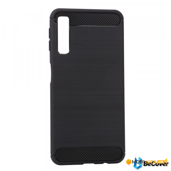  Carbon Series BeCover Samsung Galaxy A7 2018 SM-A750 Black (703009)