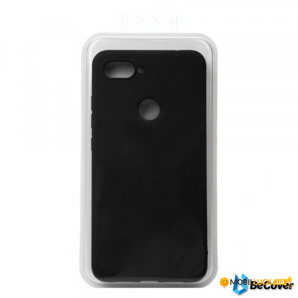  Matte Slim TPU BeCover Xiaomi Mi 8 Lite Black (703010)