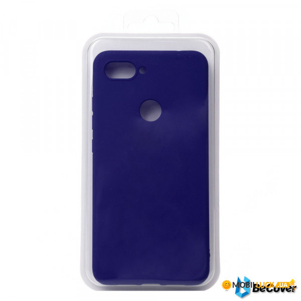  Matte Slim TPU BeCover Xiaomi Mi 8 Lite Blue (703011)