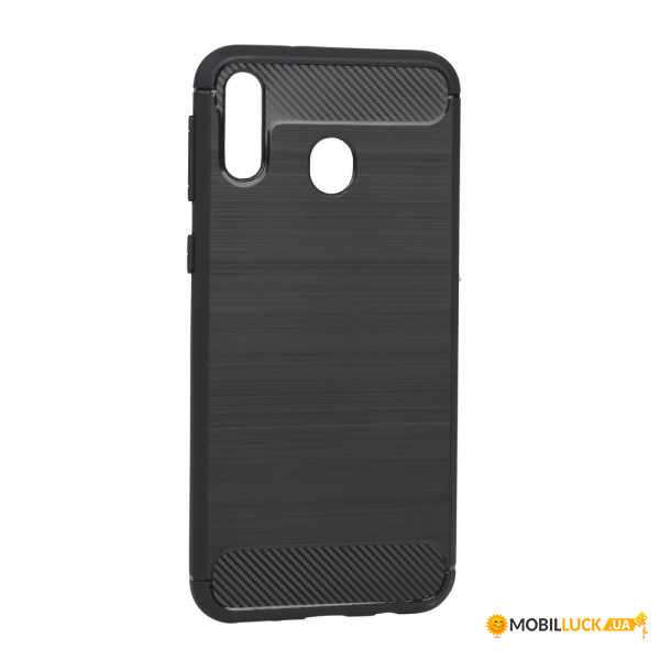  Carbon Series BeCover Samsung Galaxy M20 SM-M205 Gray (703397)