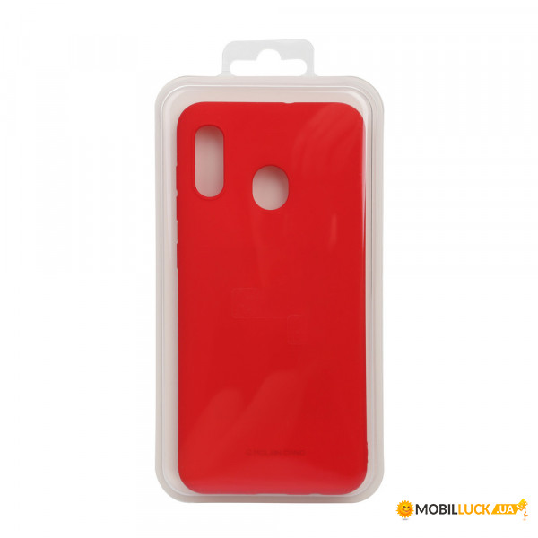  Matte Slim TPU BeCover  Samsung Galaxy A30 2019 SM-A305 Red (703420)