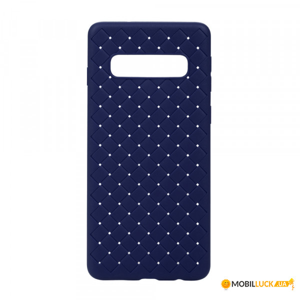  TPU Leather Case BeCover Samsung Galaxy S10 SM-G973 Blue (703495)