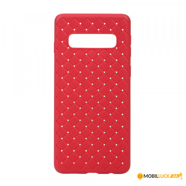  TPU Leather Case BeCover Samsung Galaxy S10 SM-G973 Red (703496)