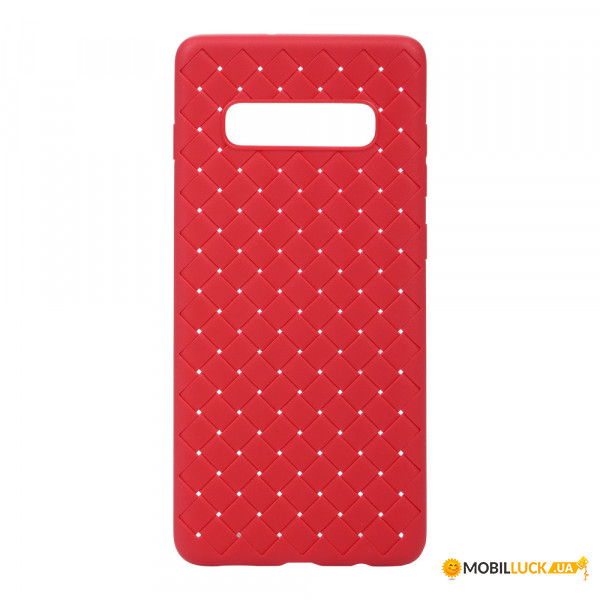  TPU Leather Case BeCover Samsung Galaxy S10 Plus SM-G975 Red (703502)