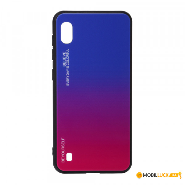  Gradient Glass BeCover Samsung Galaxy A10 2019 SM-A105 Blue-Red (703543)