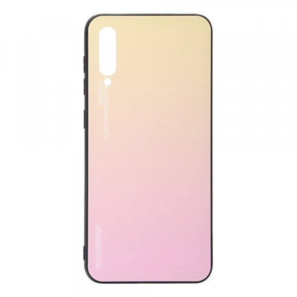  Gradient Glass BeCover  Samsung Galaxy A50/A50s/A30s 2019 SM-A505/SM-A507/SM-A307 Yellow-Pink (703562)