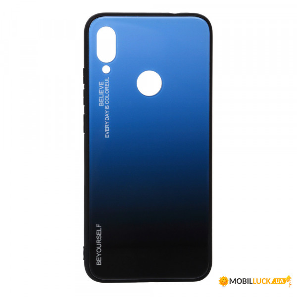  Gradient Glass BeCover Xiaomi Redmi Note 7 Blue-Black (703598)