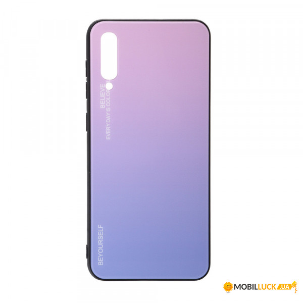  Gradient Glass BeCover Samsung Galaxy A70 2019 SM-A705 Pink-Purple (703864)