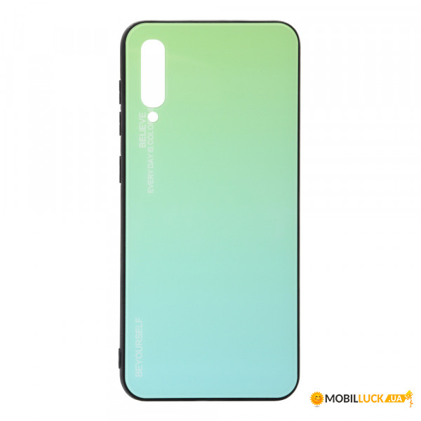  Gradient Glass BeCover Xiaomi Mi 9 SE Green-Blue (703875)