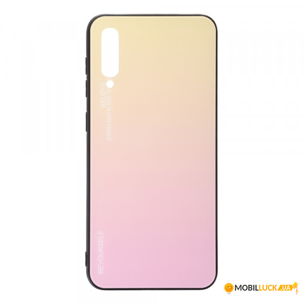  Gradient Glass BeCover Xiaomi Mi 9 SE Yellow-Pink (703879)