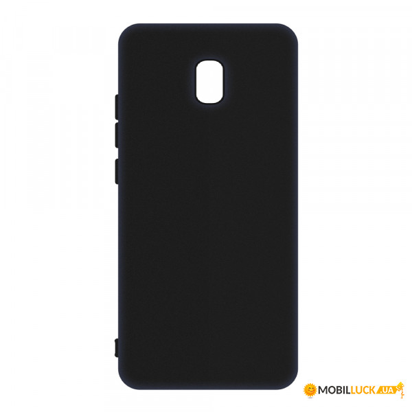  Matte Slim TPU BeCover Xiaomi Redmi 8A Black (704404)