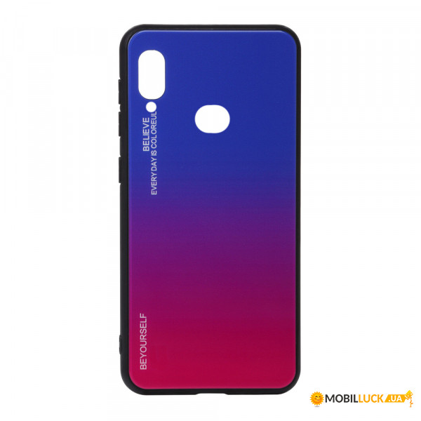  Gradient Glass BeCover  Samsung Galaxy A10s 2019 SM-A107 Blue-Red (704423)