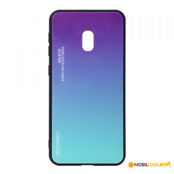  Gradient Glass BeCover Xiaomi Redmi 8A Purple-Blue (704443)