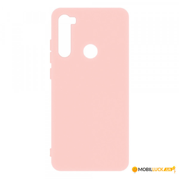  Matte Slim TPU BeCover  Xiaomi Redmi Note 8T Pink (704563)