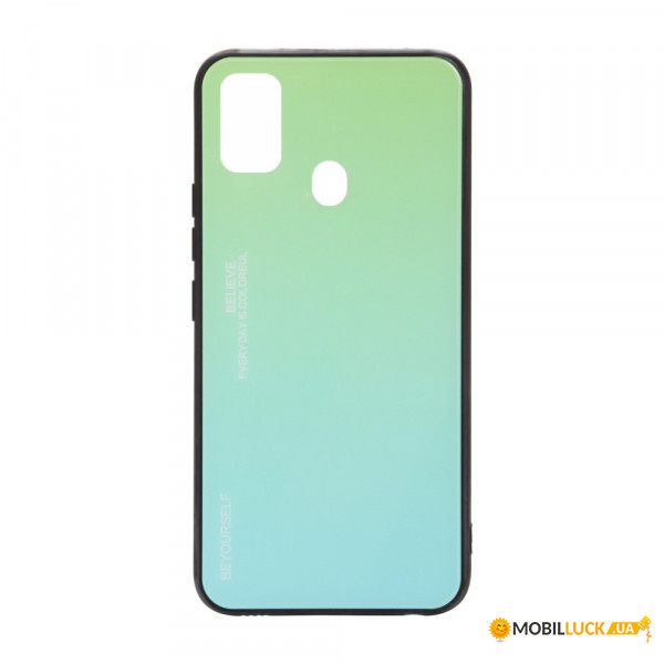  Gradient Glass BeCover Samsung Galaxy M30s 2019 SM-M307 Green-Blue (704568)