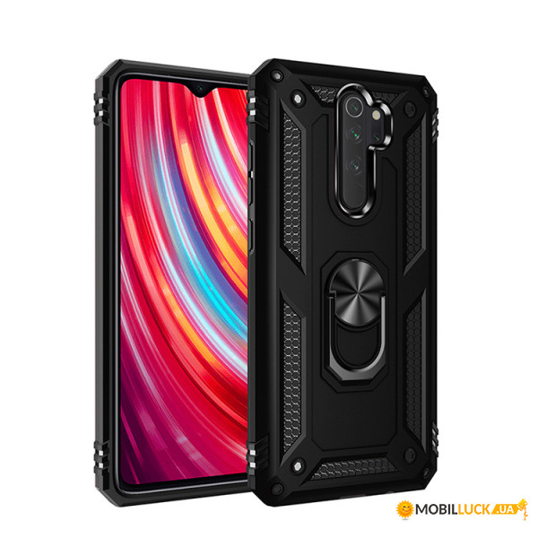  Military BeCover Xiaomi Redmi Note 8 Pro Black (704599)