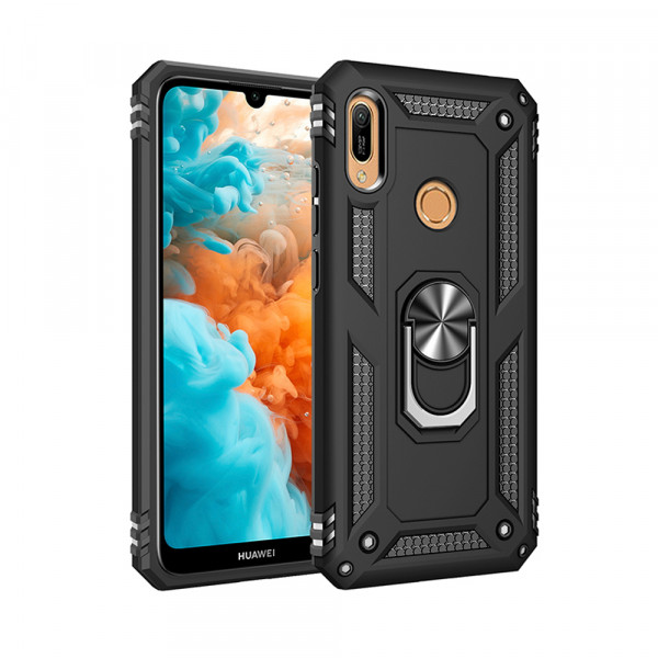  Military BeCover Huawei Y6s 2020 / Y6 2019 / Y6 Pro 2019 / Y6 Prime 2019 / Honor 8A Black (704884)