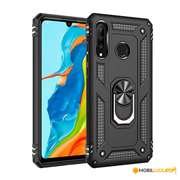  Military BeCover  Huawei P30 Lite Black (704947)